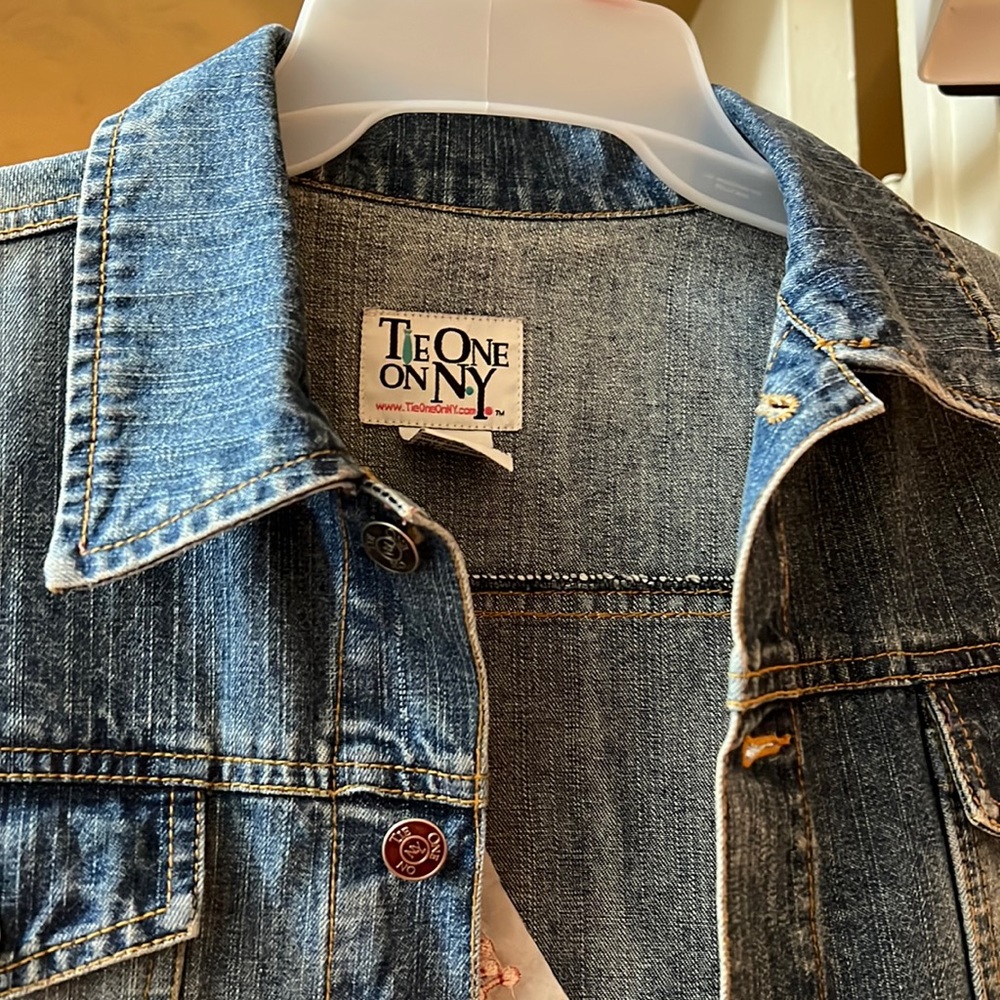 Tie One on N.Y. Jean jacket